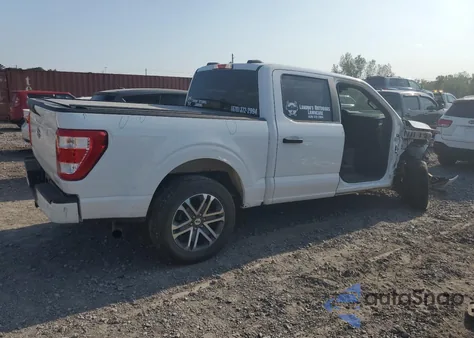 2022 Ford F150 Supercrew z USA, uszkodzony, nr VIN 1FTEW1EPXNKD32975